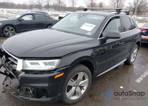 2019 Audi Q5 45 Premium из США, поврежденный, VIN WA1BNAFY0K2144582